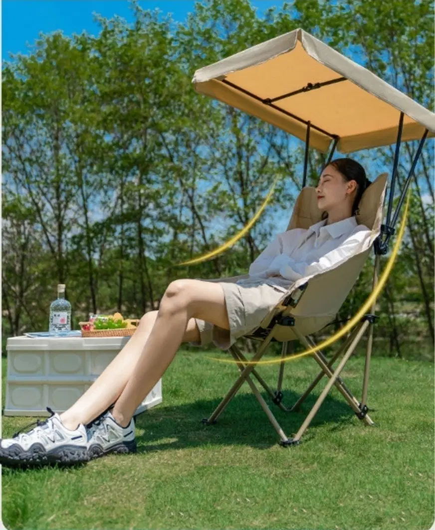 새상품 - 햇빛차단 가리개 캠핑 야외 낚시 접의식 의자