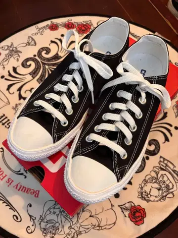 ALL STAR LIGHT OX 블랙 23.5cm