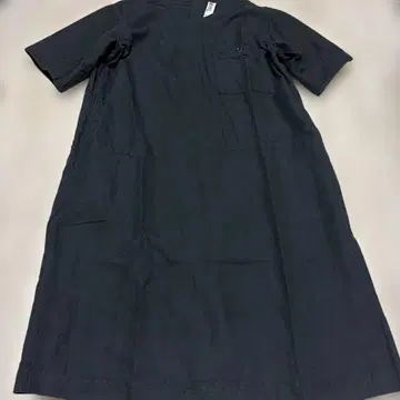 MHL. 셔츠 원피스 블랙