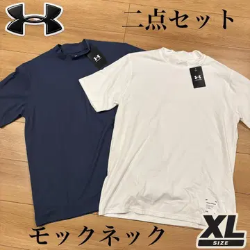 언더아머 모크넥 T셔츠 2종 세트 반팔 흡한속건 XL