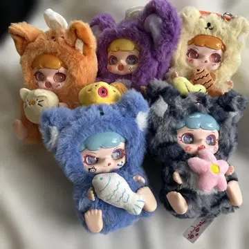 인형옷 봉제 인형 키링 5체 세트