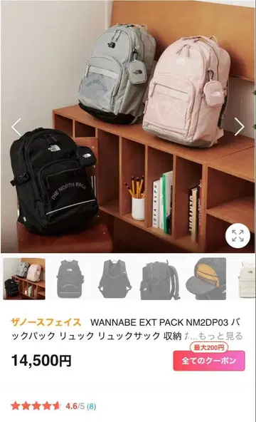 THE NORTH FACE WANNABE EXT PACK NM2DP03