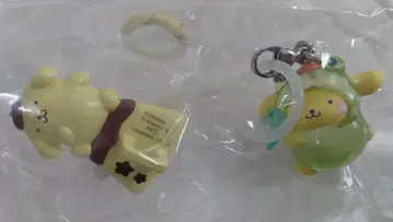 폼폼푸딩 케로케로메지루시 키링 행거 세트