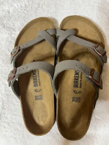 BIRKENSTOCK 샌들 그레이 39 사이즈