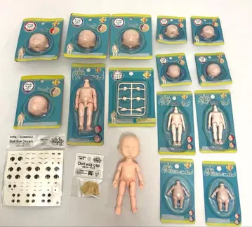 미사용 새상품 무료배송 인형 헤드 가동식 인형 바디 세트