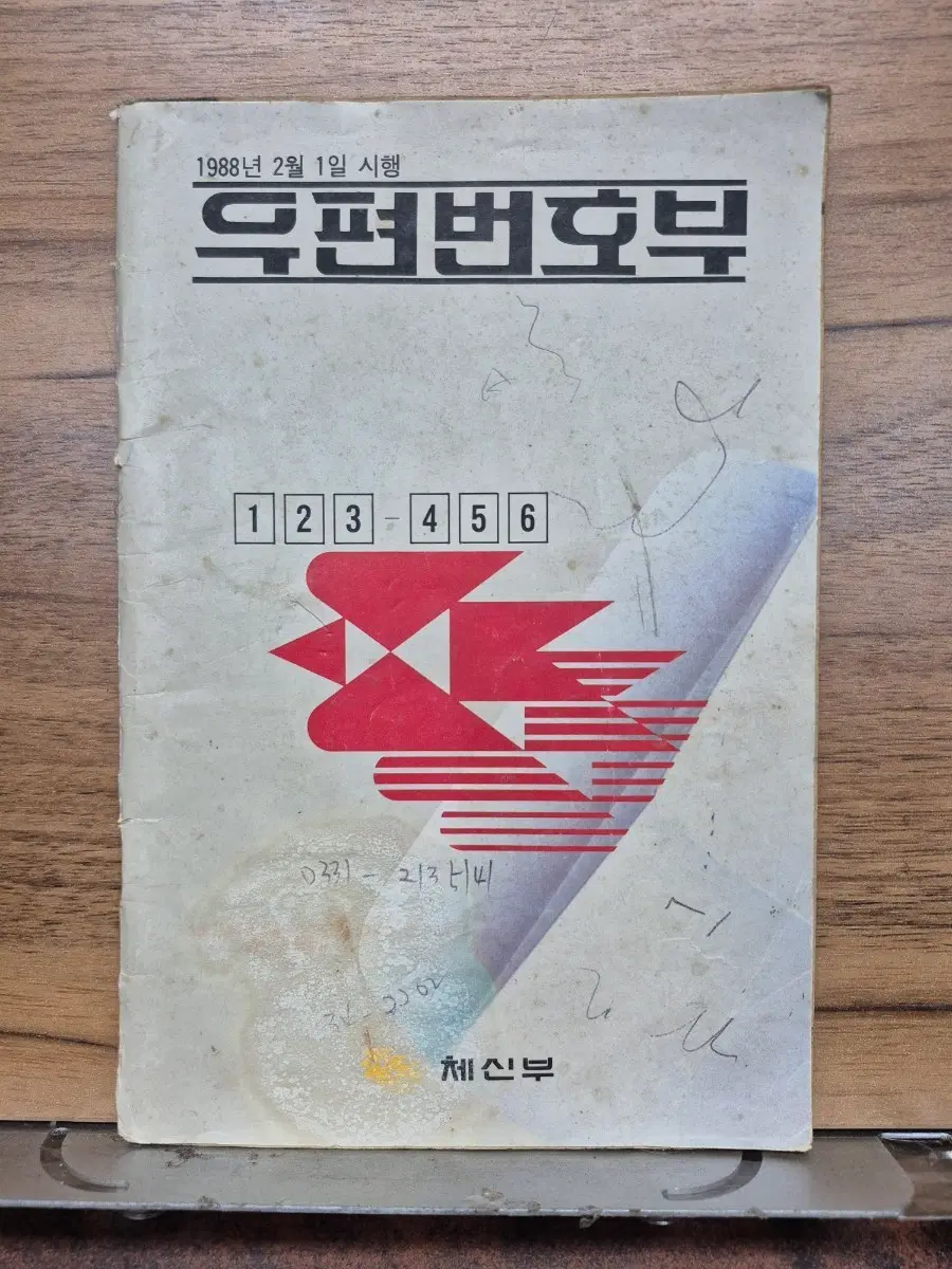 우편번호부 1988년 2월 1일 발행