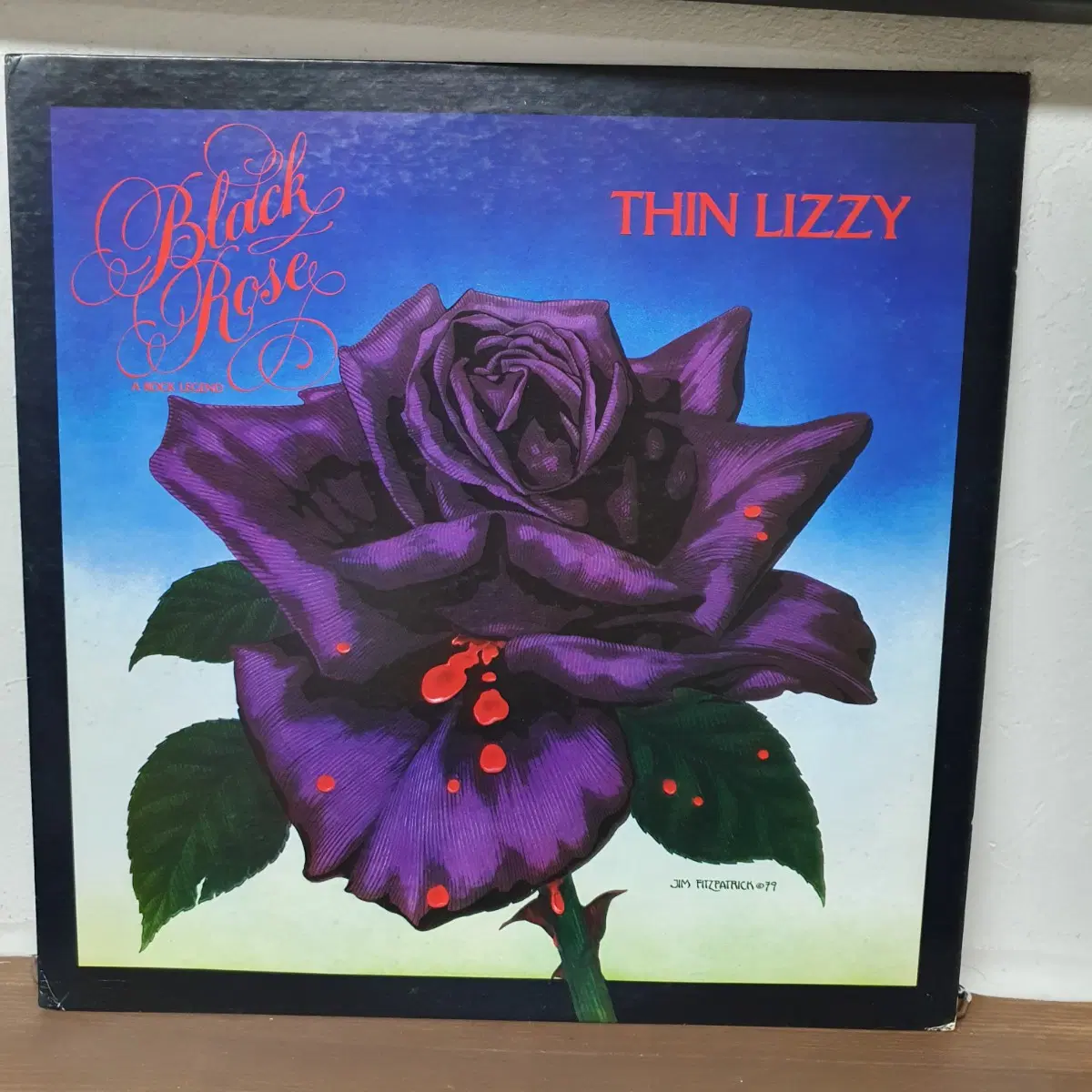 THIN LIZZY LP 1979 일본반
