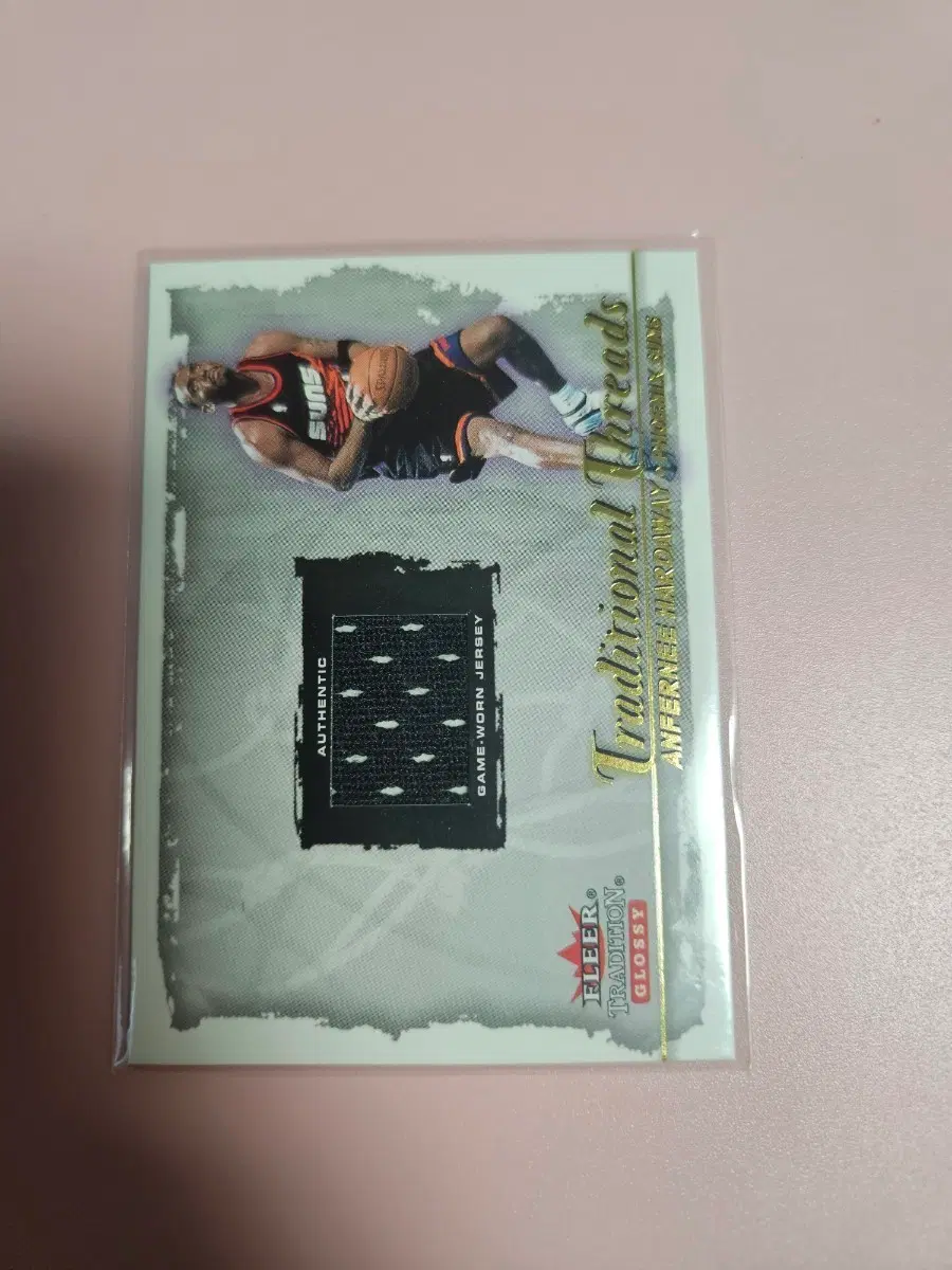 NBA)앤퍼니 하더웨이 2001 Fleer 저지 카드
