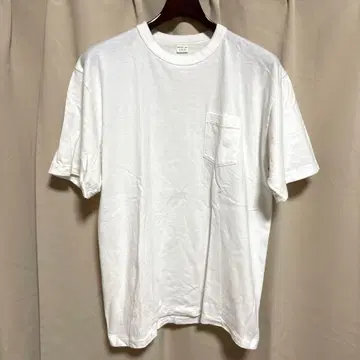 y071103 ENTRY SG 티셔츠 XL 화이트 반팔 포켓 신