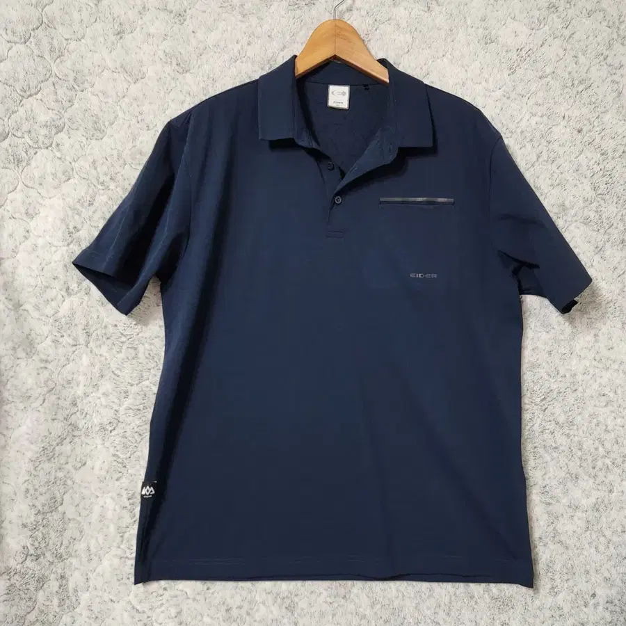 119C [XXL] 아이더 기능성 반팔 카라티
