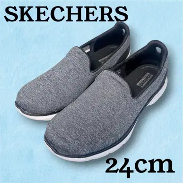 SKECHERS 스케쳐스 슬립온 그레이 24cm 고워크6
