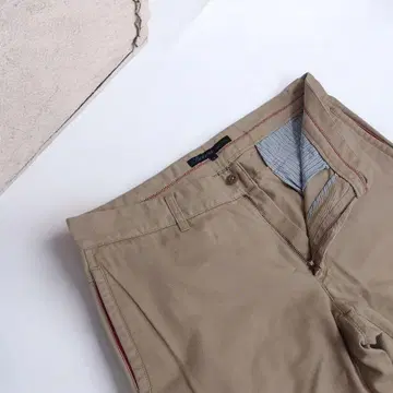 BEAMS 빔즈 치노 팬츠 스트레이트 베이지 남성용 L 사이즈