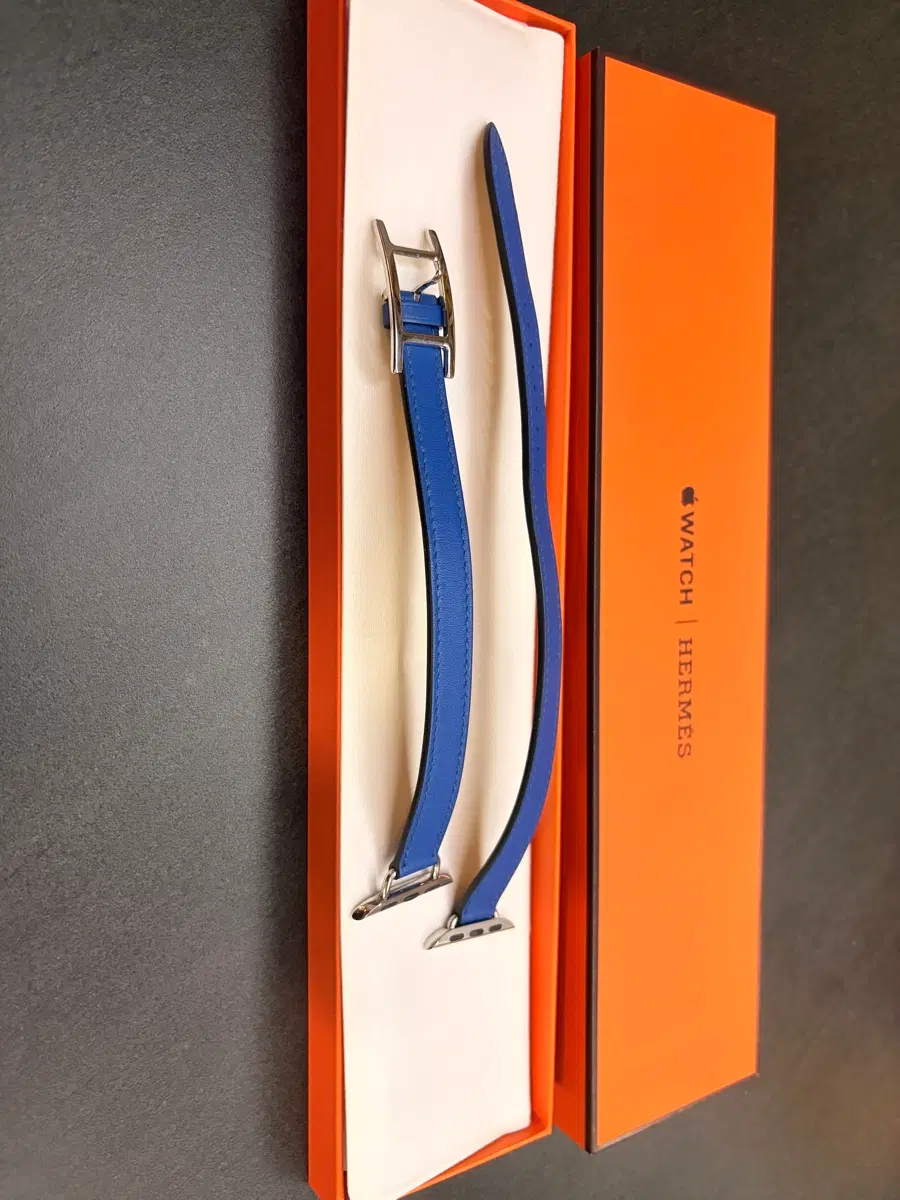 애플 워치 에르메스 스트랩, Hapi Attelage 더블 투어 42mm
