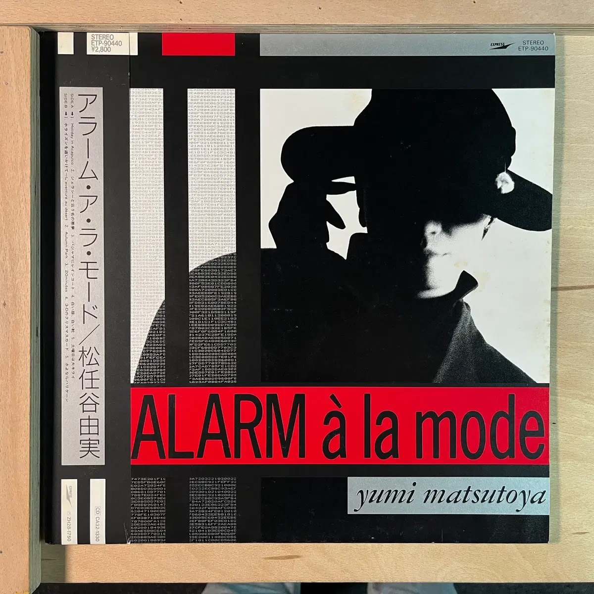 Yumi Matsutoya Alarm A La Mode 일본 1986년