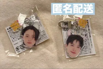 TREASURE 희로애락 얼굴 아크릴 키링 히 하루토 정환 캡슐 토이
