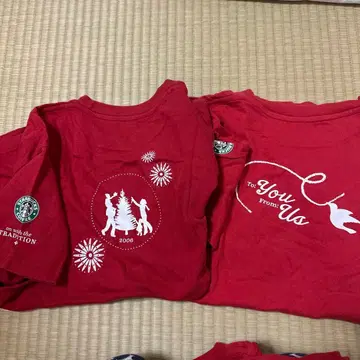 Starbucks 티셔츠 2장 세트
