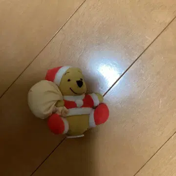 곰돌이 푸 봉제 인형 마스코트 크리스마스 스타일