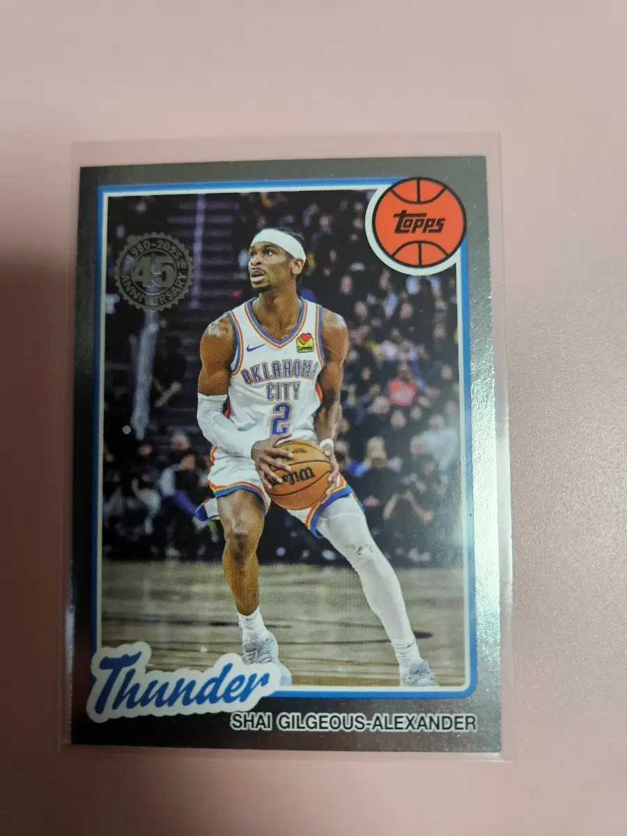 NBA)샤이 길저스 알렉산더 2025 Topps 1980 Topps