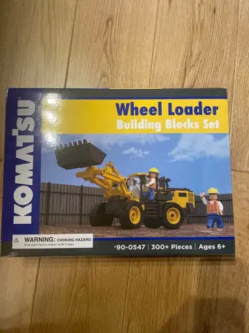 KOMATSU Wheel Loader Building Blocks Set
