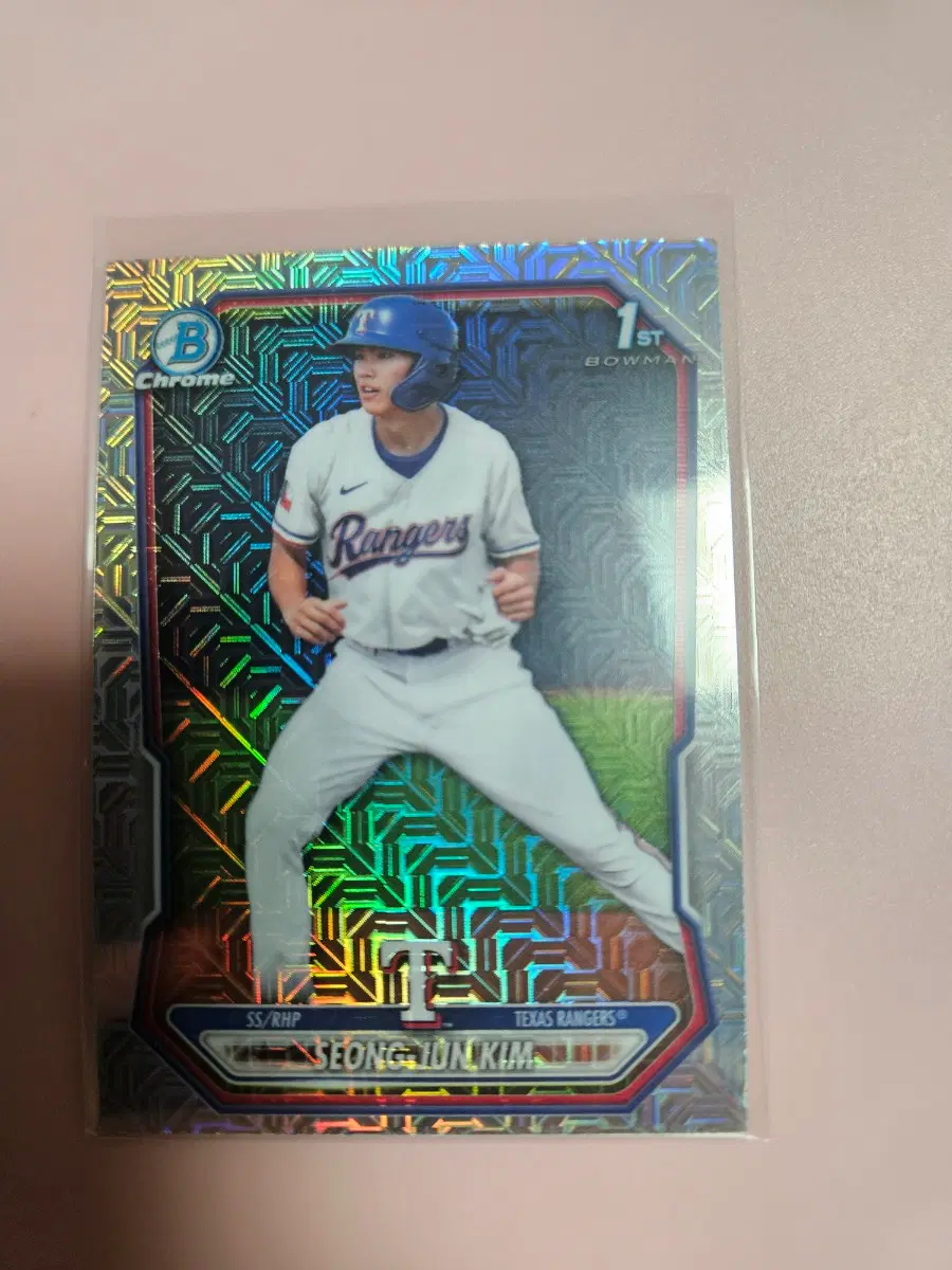 김성준 2026 Bowman Chrome 1st 리플렉터