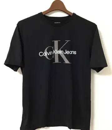 새상품 CALVIN KLEIN JEANS 남성용 빅 로고 T셔츠