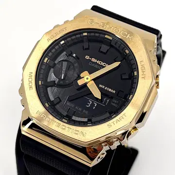 [ 새상품급 ] CASIO G-SHOCK GM-2100G-1A9JF 골드
