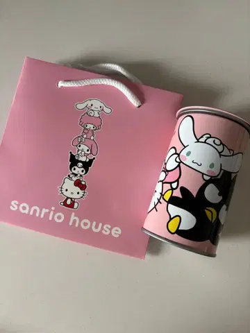 sanrio house 산리오 하우스 랜덤 캔 숏팬츠 쇼핑백 포함