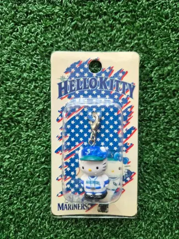 Hello Kitty Seattle Mariners 지퍼 마스코트