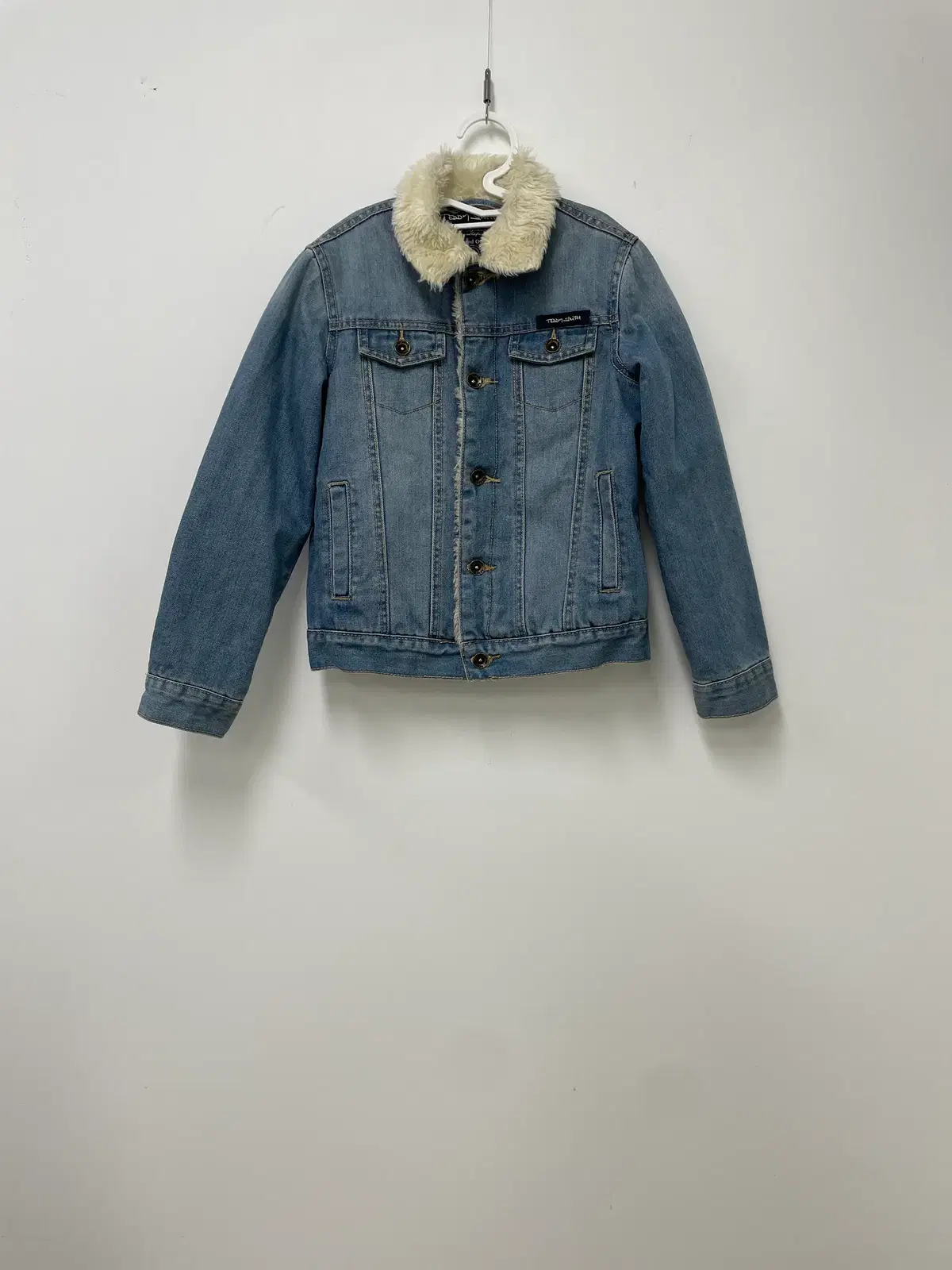 TEDDY SMITH 키즈 털 데님자켓 10