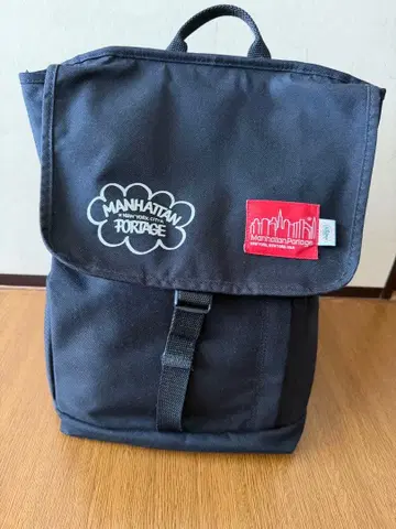 Manhattan Portage 에릭 헤이즈 콜라보 백팩 블랙