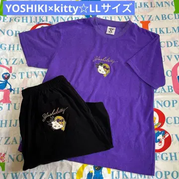 YOSHIKI 키티 요시키티 상하의 셋업 LL XL T셔츠