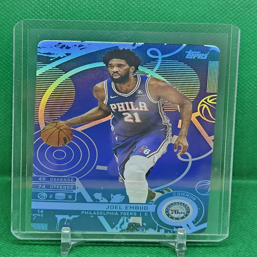 2025 TOPPS MATCH ATTAX 조엘 엠비드(필라델피아) 블루