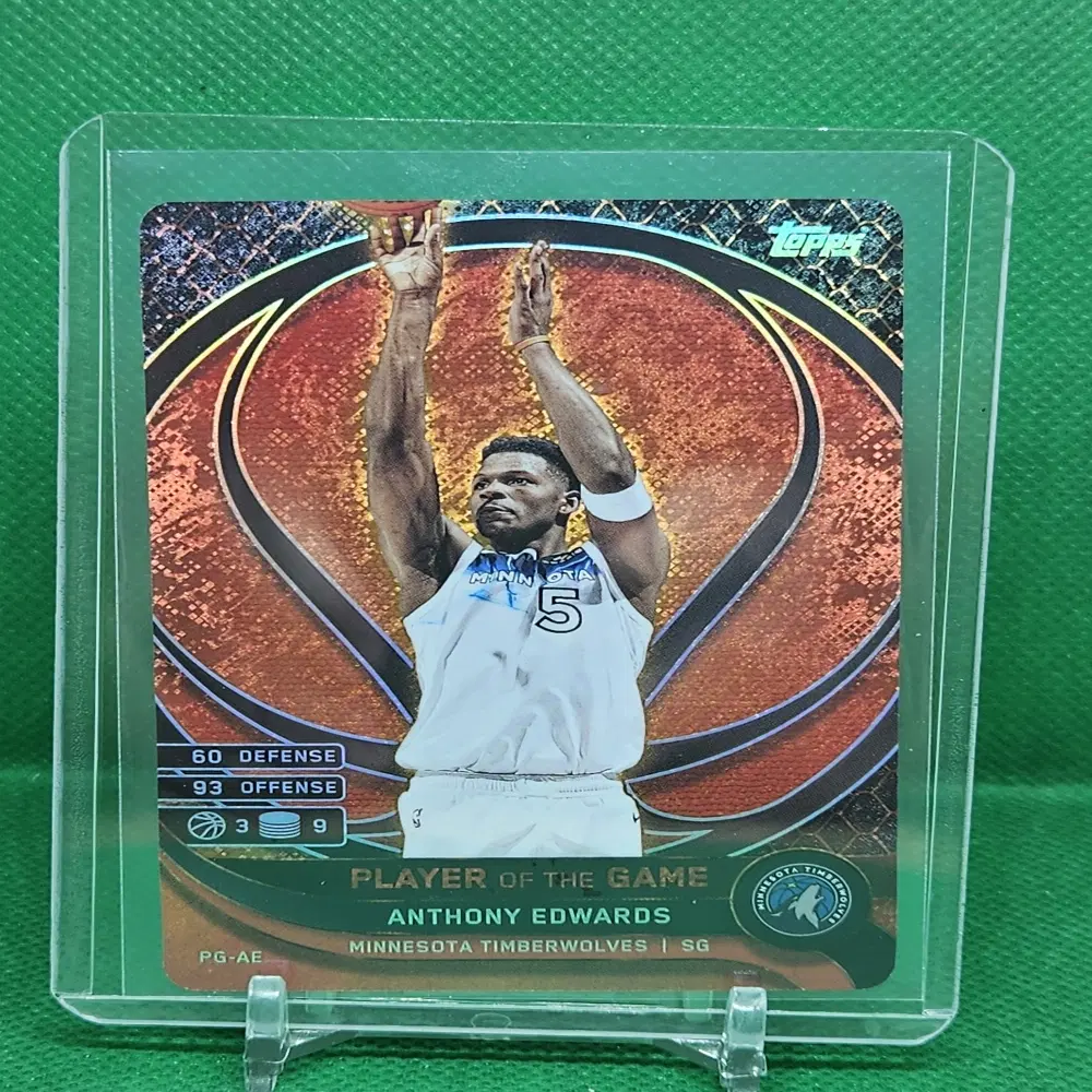 2025 TOPPS MATCH ATTAX 앤서니 에드워즈(미네소타) 카드