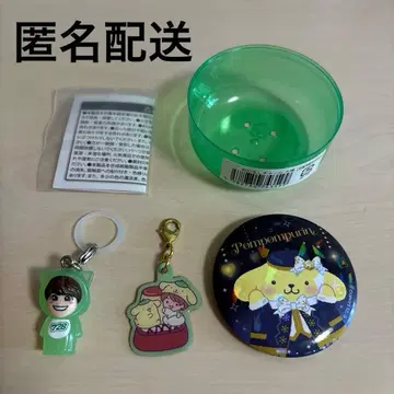 나니와단시 메지루시 참 폼폼푸딩 콜라보 굿즈 세트