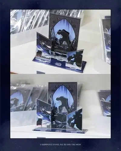 나혼렙 성진우 아크릴 디오라마 스탠드, 룬석 키링 일괄