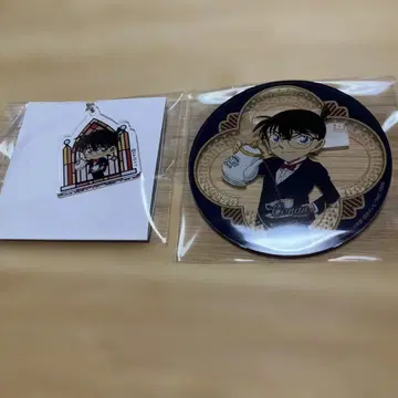 명탐정 코난 카페 아크릴 코스터 아크릴 키링 에도가와 코난