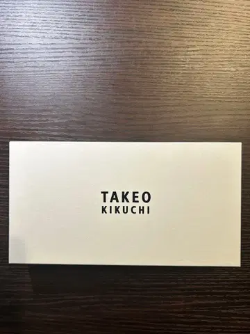 TAKEO KIKUCHI 장지갑 그린 박스 포함