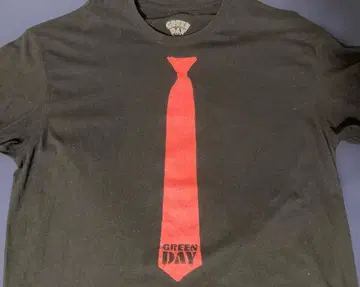 Green Day 그린 데이 착시 디자인 TIE 공식 밴드 T셔츠