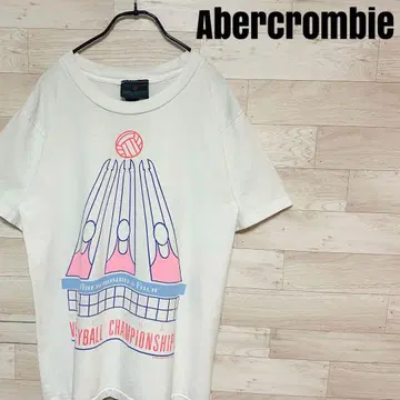 ABERCROMBIE&FITCH 아바클로 80s 반팔 T셔츠 M