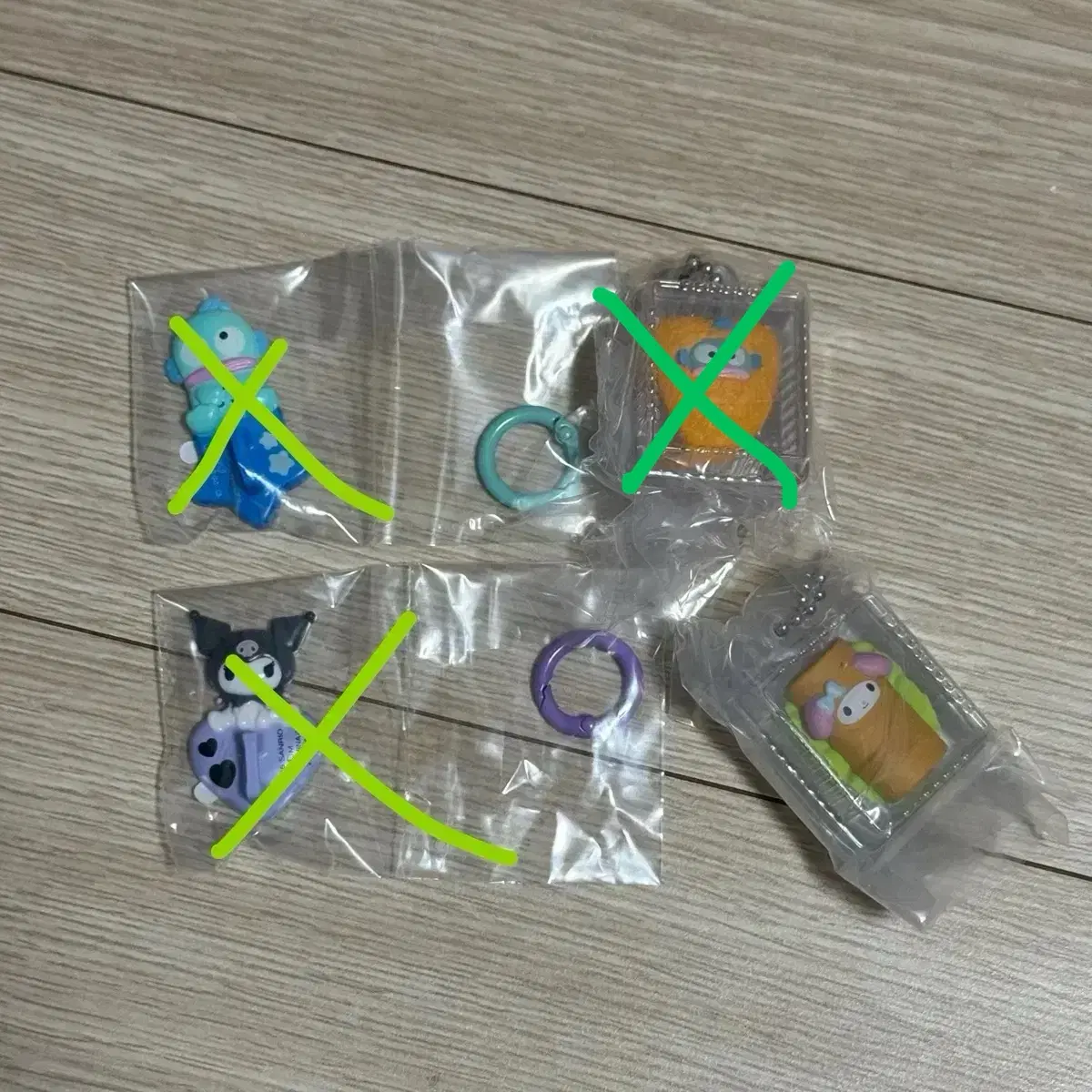 산리오 나리키리 가챠 마멜 팝니다