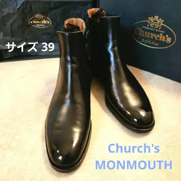 Church's 처치 MONMOUTH 사이드 고어 부츠 사이즈 39