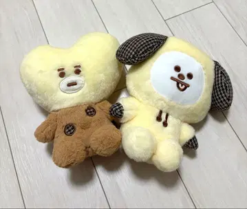 BT21 TATA CHIMMY 봉제 인형 세트