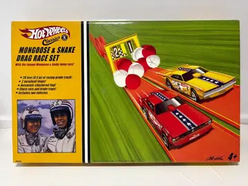 Hot Wheels 몽구스 & 스네이크 드래그 레이스 세트