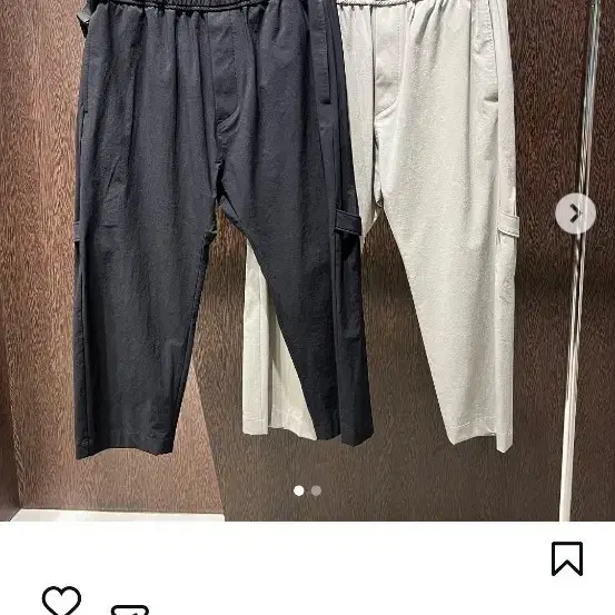 시스템옴므 버클스트랩 크롭팬츠(블랙/78사이즈)