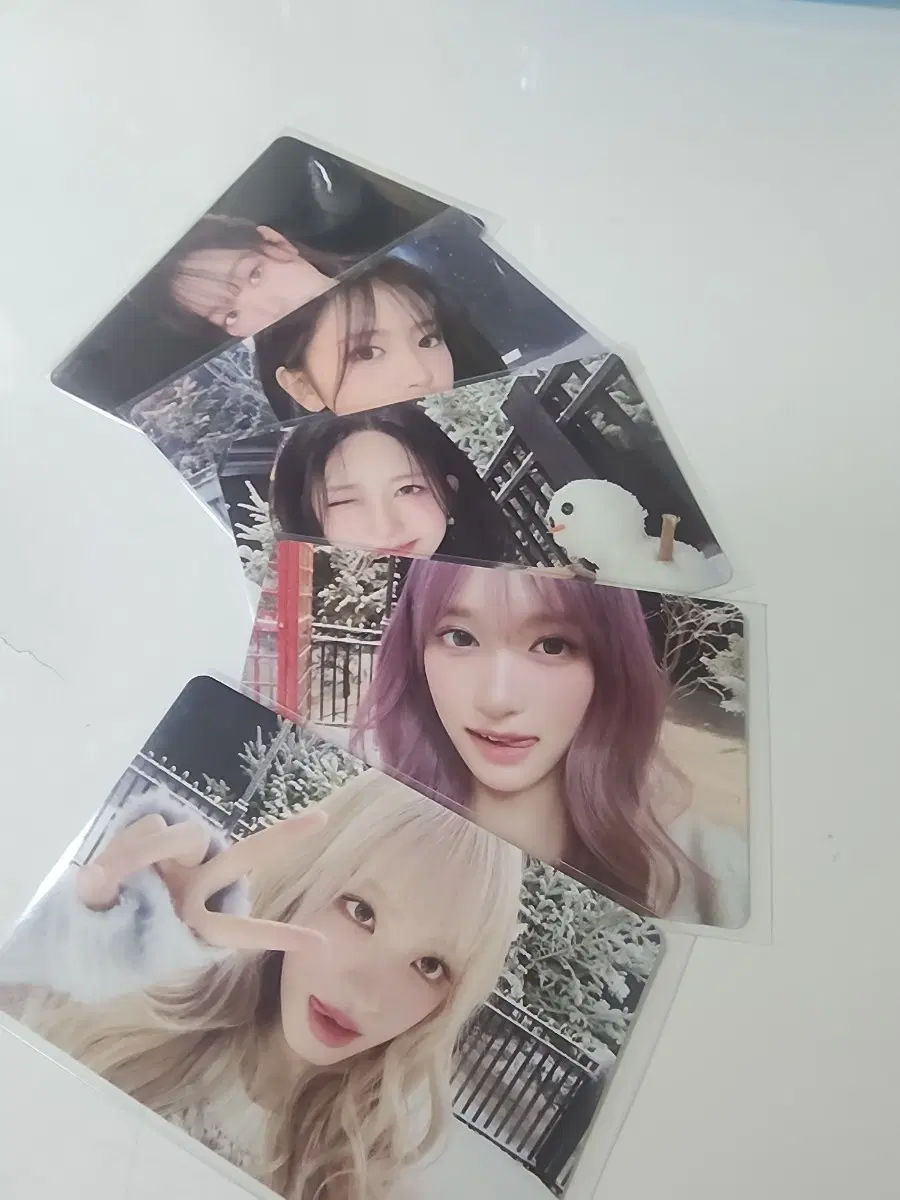 유진 원영 리즈 가을 이서 포카 판매