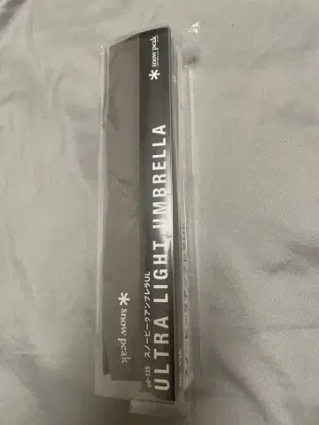 남성용 접이식 우산 스노우피크 엄브렐라 UL 그레이