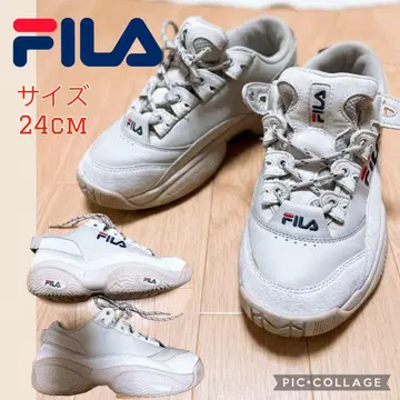 FILA 스니커즈 여성용 24cm 베이지