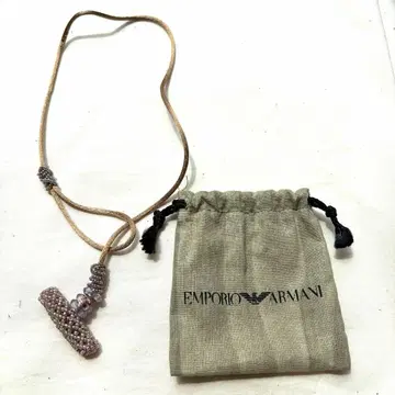 EMPORIO ARMANI 비즈 목걸이