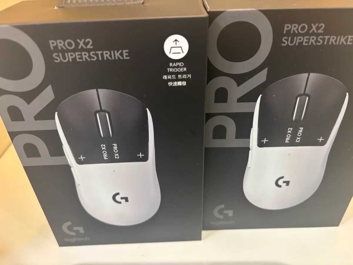 로지텍 G PRO X2 슈퍼스트라이크 무선 게이밍 마우스 새제품