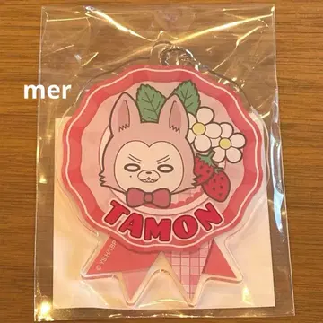 타몬 군 지금 어느 쪽 카페 로제트풍 아크릴 키링 후쿠하라 타몬
